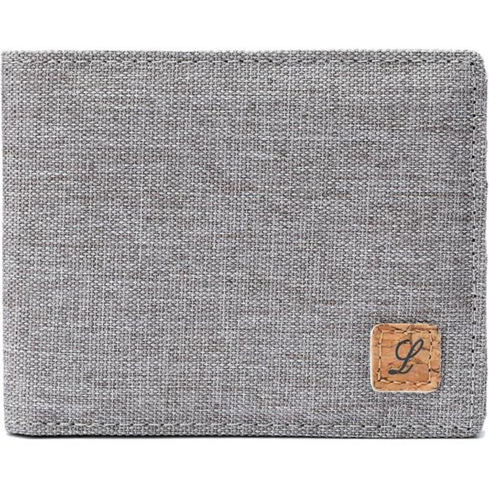 Minimalist Fabric Wallet Bifold RFID Blocking